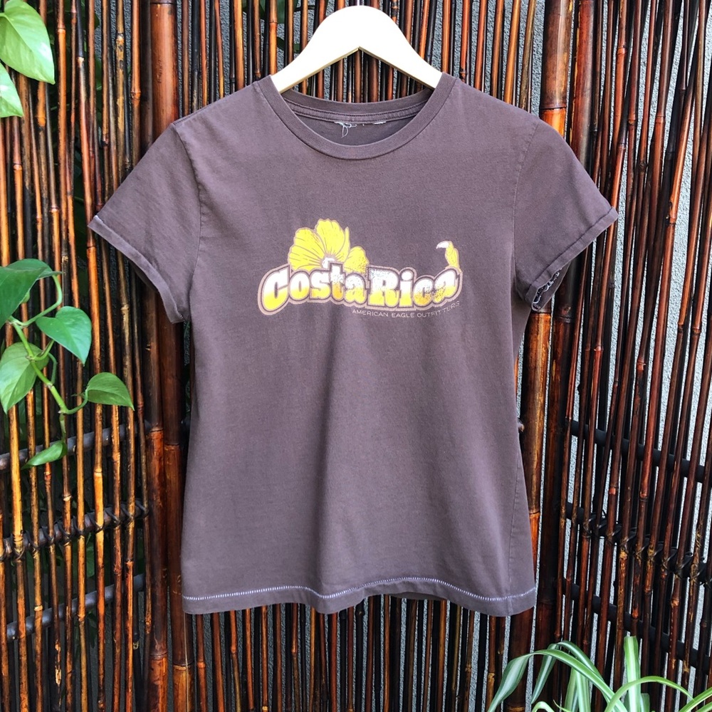 Vintage Costa Rica Brown T-shirt
